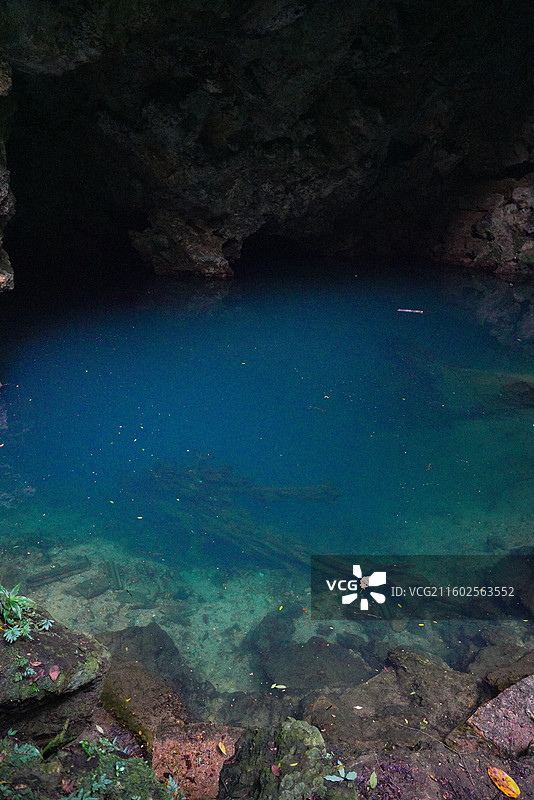 广东省梅州市梅县区，绿窟潭，乡村自然风光！图片素材