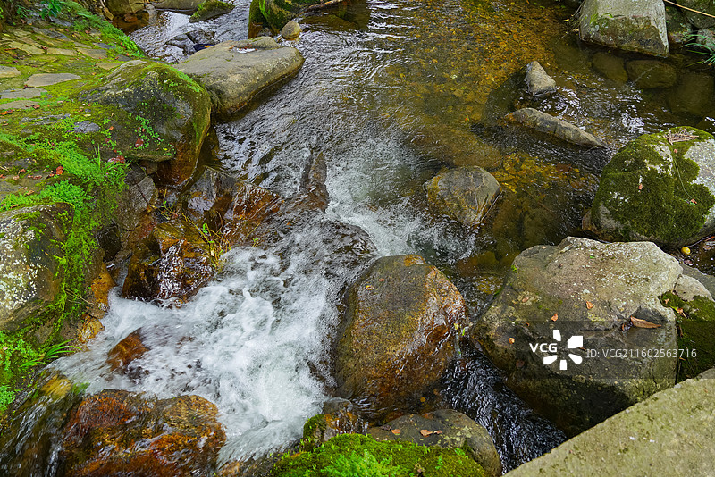 广东省梅州市梅县区，雁洋镇，阴那山，自然保护区西麓，广东四大名刹，灵光寺图片素材
