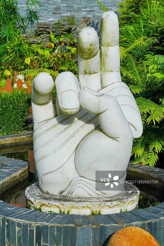 广东省梅州市梅县区，雁洋镇，阴那山，自然保护区西麓，广东四大名刹，灵光寺图片素材