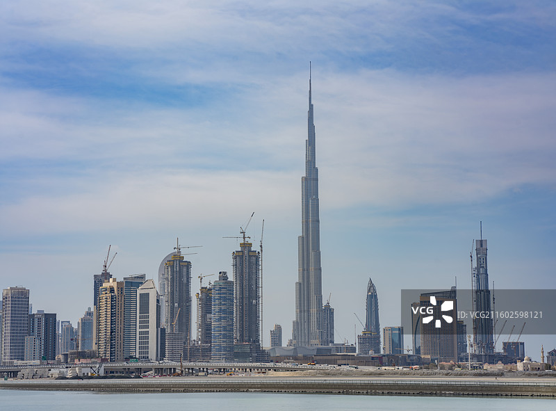 阿联酋迪拜的哈利法塔图片素材