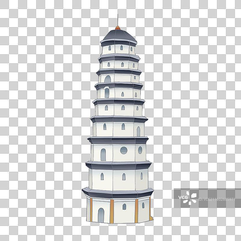 宜宾地标东雁塔图片素材