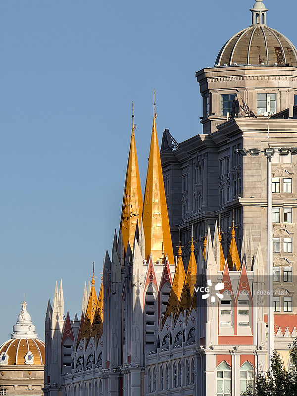 满洲里套娃广场图片素材