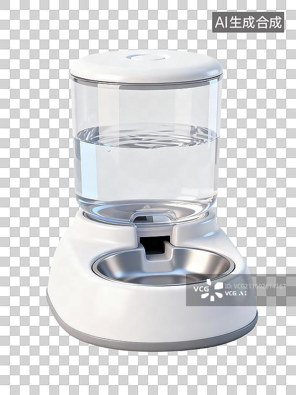 【AI数字艺术】3D写实风宠物用品喂水器图片素材