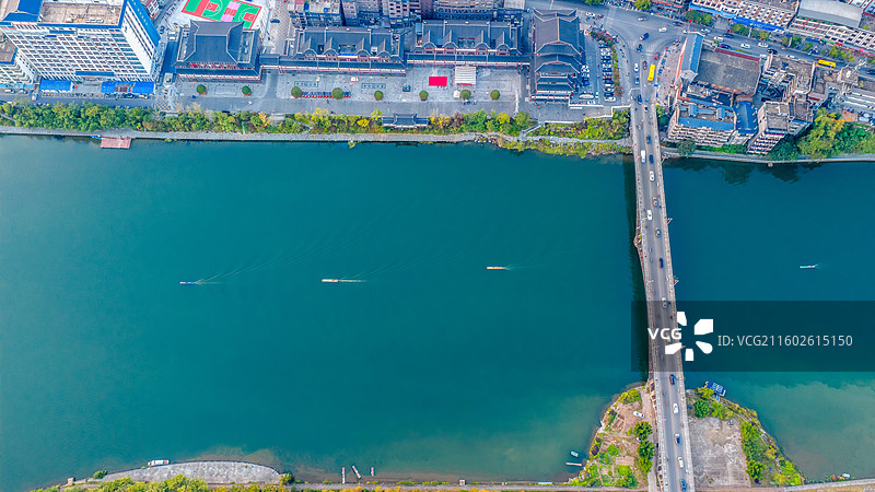 广西永福县洛清江风光图片素材