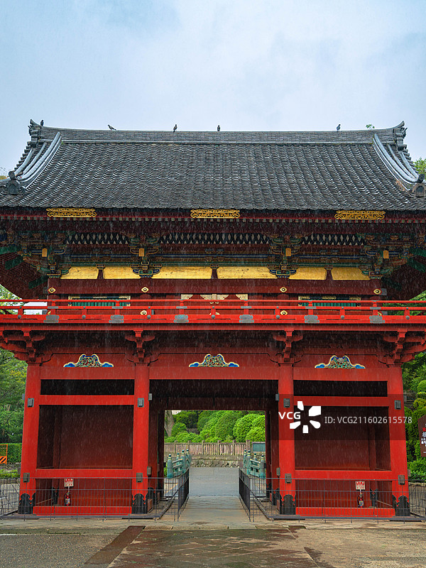 东京都，根津神社图片素材