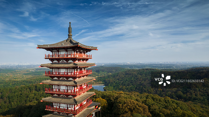 合肥紫蓬山西庐寺图片素材