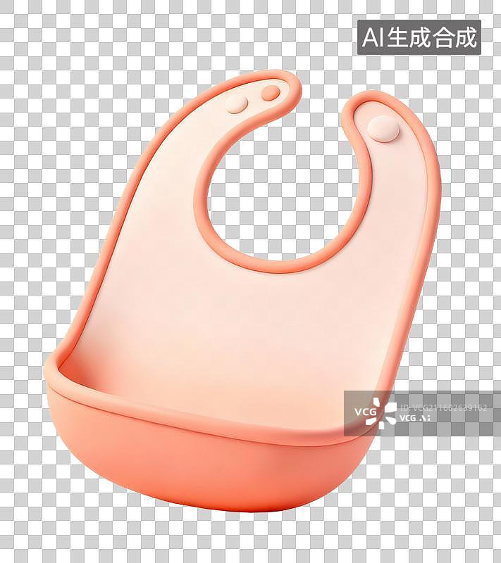 【AI数字艺术】婴儿硅胶围兜方便清洁舒适图片素材
