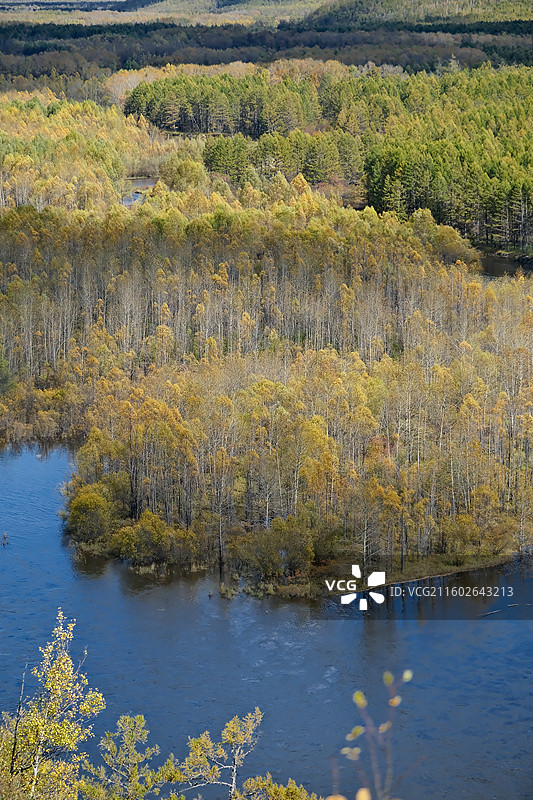 根河源国家湿地公园图片素材