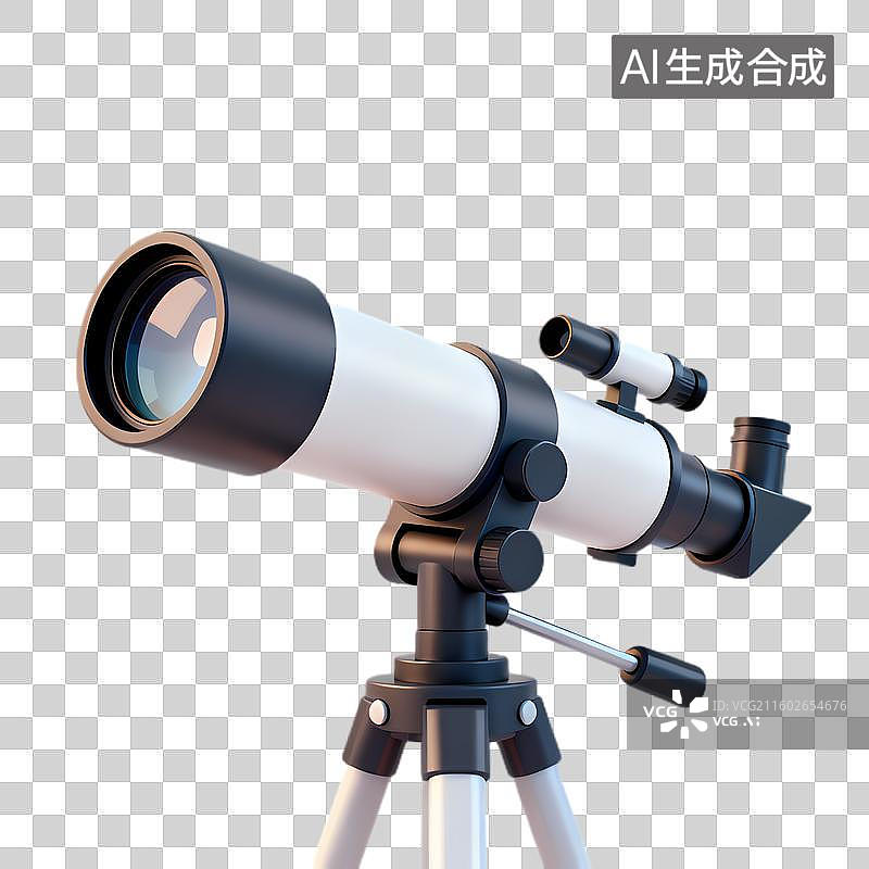 【AI数字艺术】用于观测天体的天文望远镜图片素材