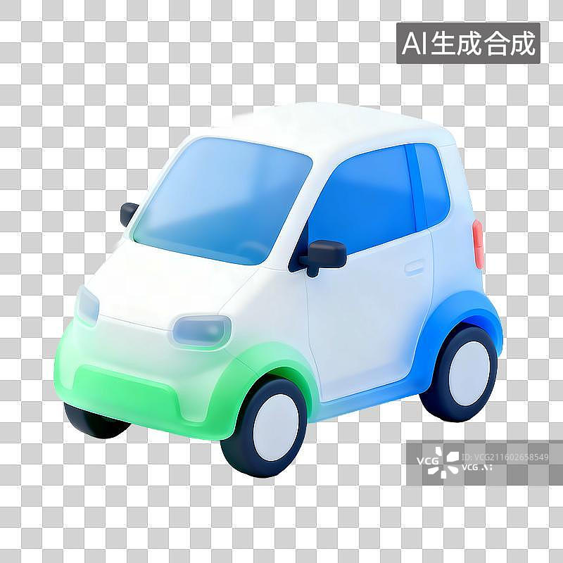 【AI数字艺术】科技感未来技术元素建模图片素材