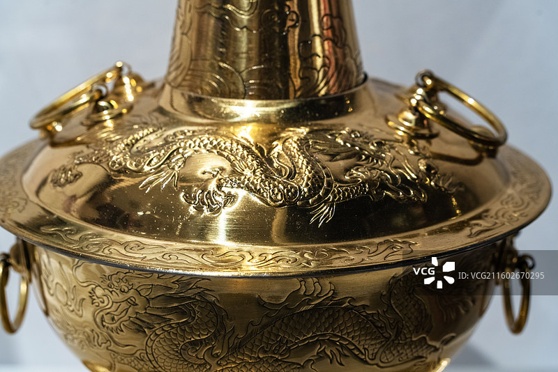 中国非物质文化遗产，大同铜器制作技艺图片素材