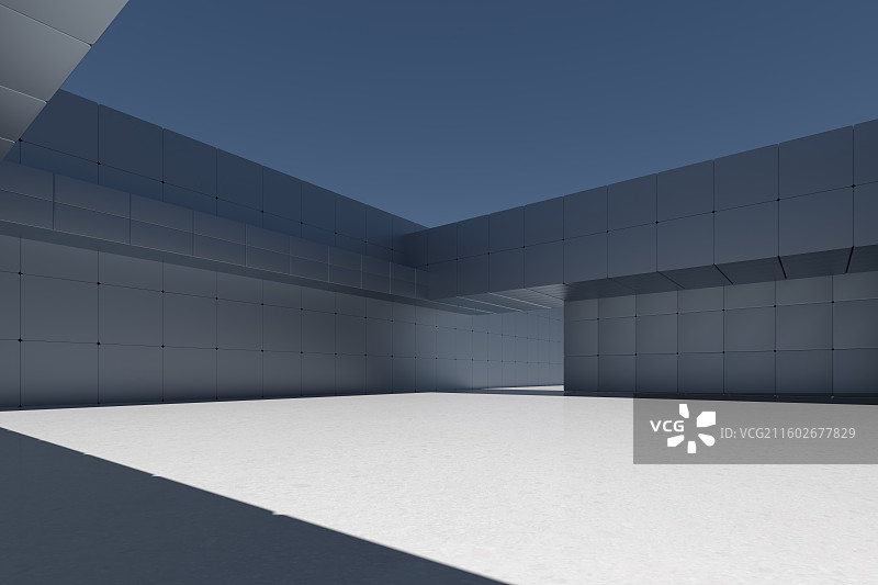 现代展厅建筑外立面图片素材