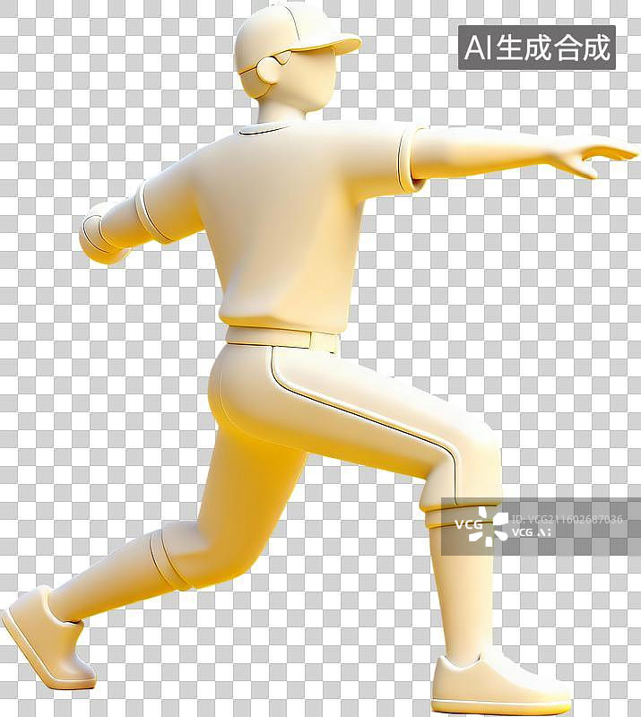 【AI数字艺术】棒球投手投球动作图片素材