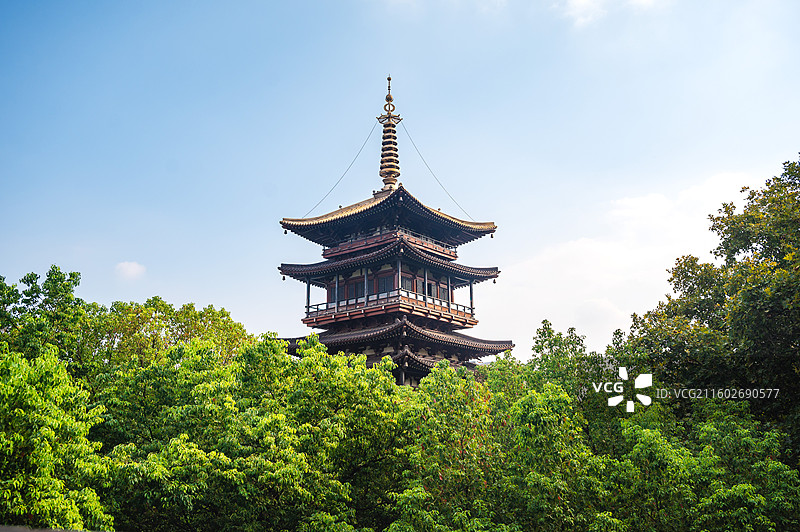 杭州望仙阁图片素材