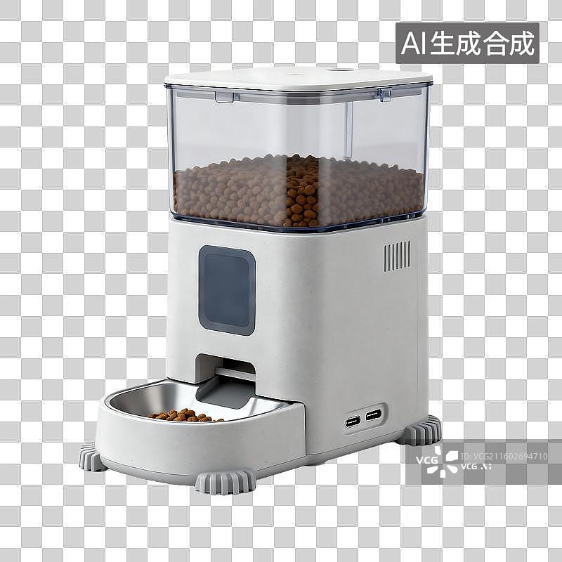 【AI数字艺术】自动宠物喂食器方便喂宠物图片素材