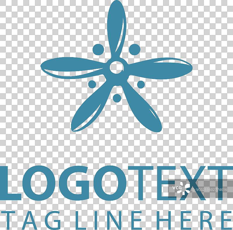 螺旋桨飞机标志图片素材