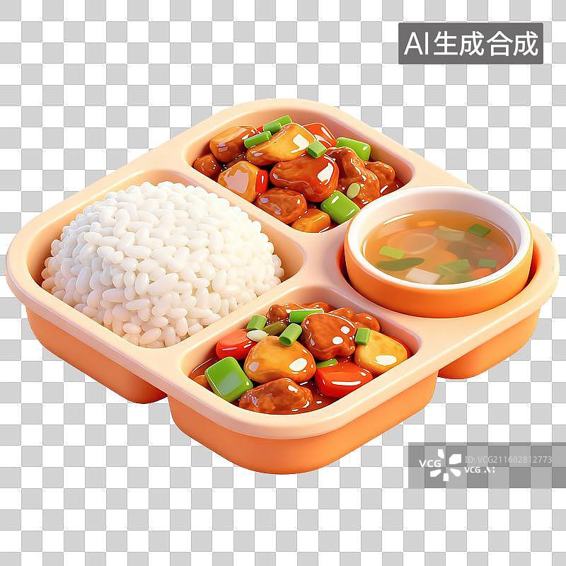 【AI数字艺术】快餐食物插画图片素材