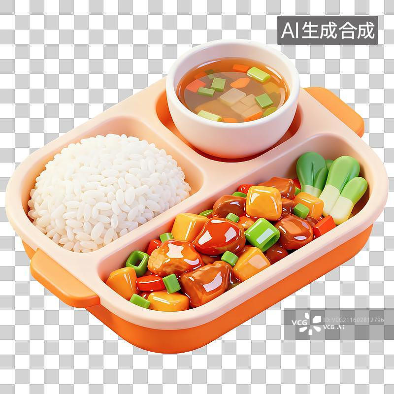 【AI数字艺术】快餐食物插画图片素材