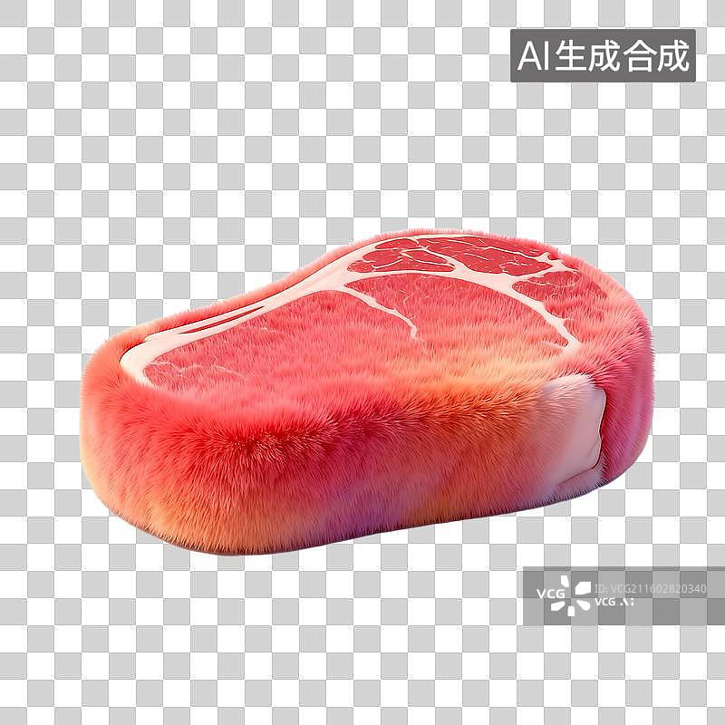 【AI数字艺术】可爱童趣毛绒风商务元素建模图片素材