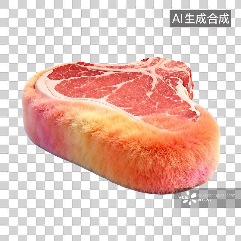 【AI数字艺术】可爱童趣毛绒风商务元素建模图片素材