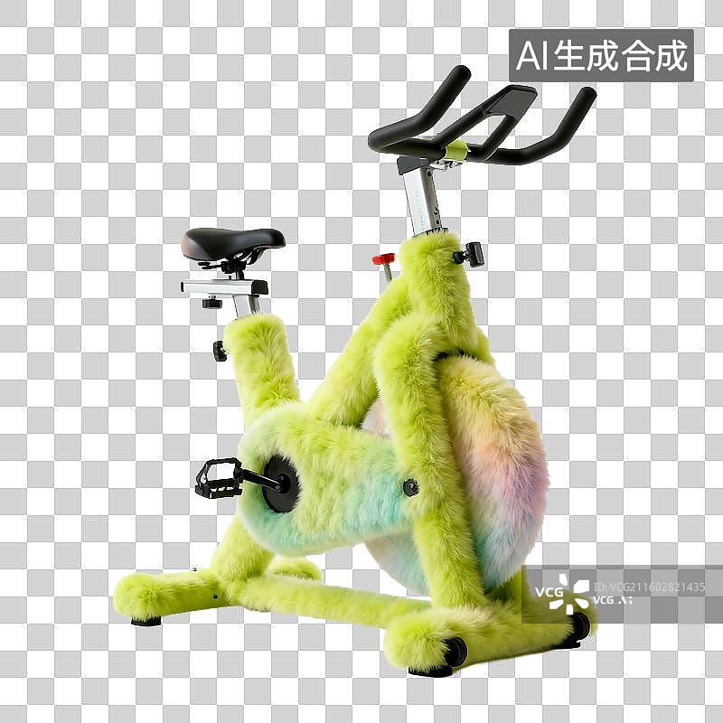 【AI数字艺术】可爱童趣毛绒风商务元素建模图片素材