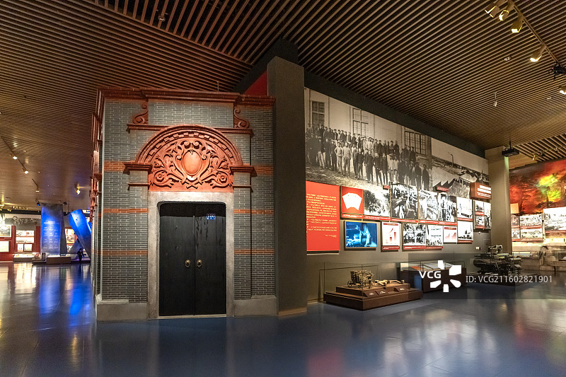 中国共产党一大会址图片素材