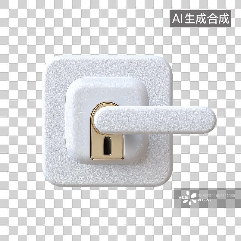 【AI数字艺术】智能家居门锁开关空调调节器控制图片素材