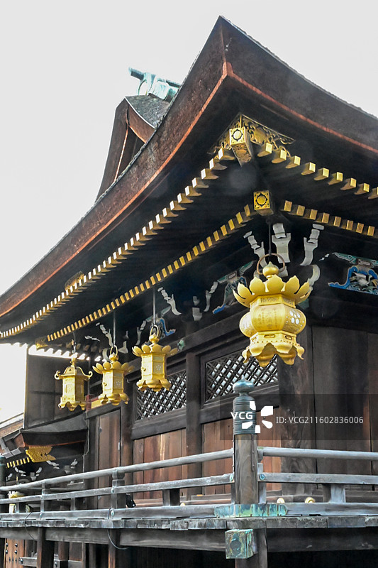 日本京都北野天满宫图片素材