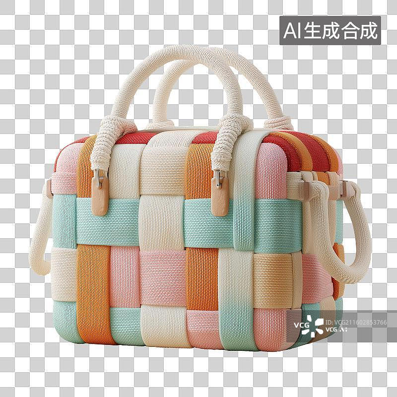 【AI数字艺术】3d野餐篮图标图片素材