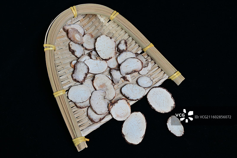 云南重楼中药材 粉重楼片 七叶一支花蚤休草河车中医中药材符合药典要求标本实物图图片素材