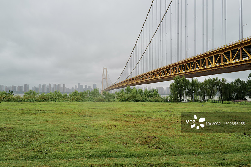 湖北武汉杨泗港长江大桥图片素材