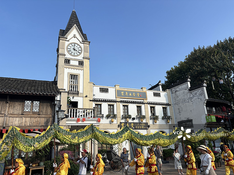 衢州古城文化旅游区水亭门历史文化街区图片素材