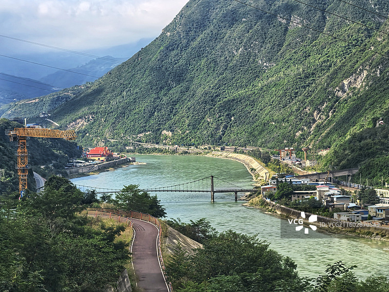 小城风光·峨边彝族自治县       一个没有红绿灯的县城 ‌图片素材