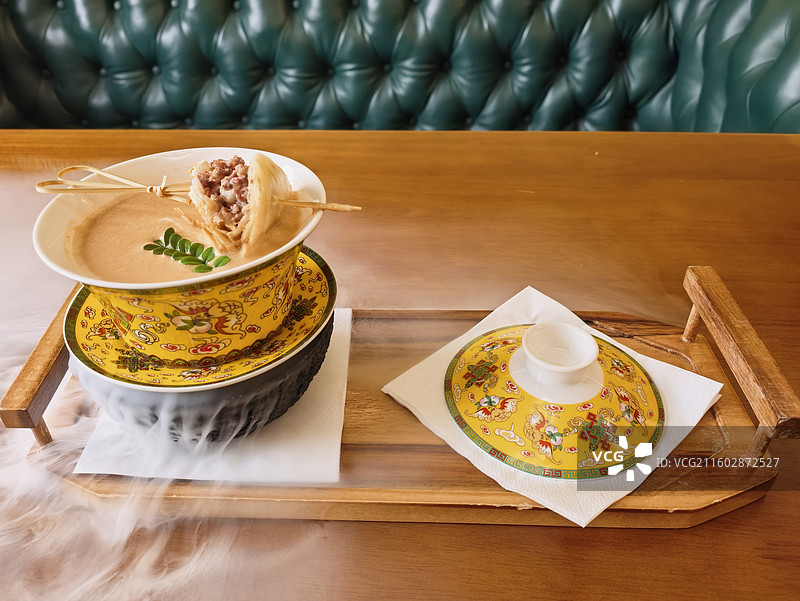 驴肉火烧拿铁图片素材