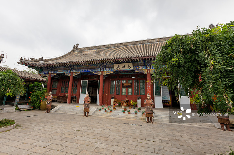 秦皇岛市山海关古城，山海关古城历史博物馆，山海镇督师府图片素材