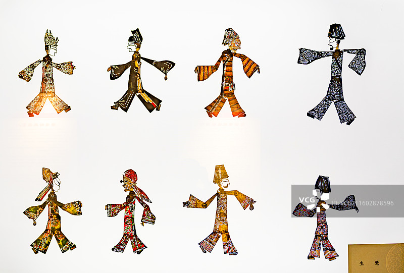 甘肃 庆阳 博物馆 皮影图片素材