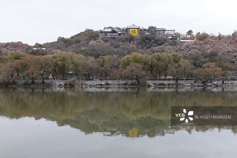 东北秧歌，萨满舞，秧歌，人民广场，德胜门，第一场雪，初雪，放风筝，北山公园，吉林北山风景区，东北，图片素材