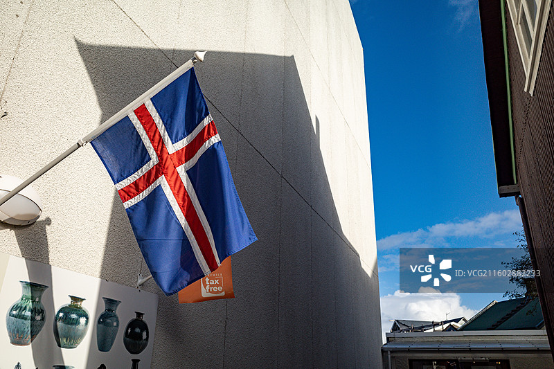 冰岛雷克雅未克街头拍摄图片素材