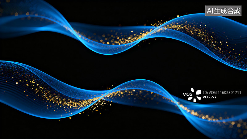 【AI数字艺术】抽象光背景图片素材