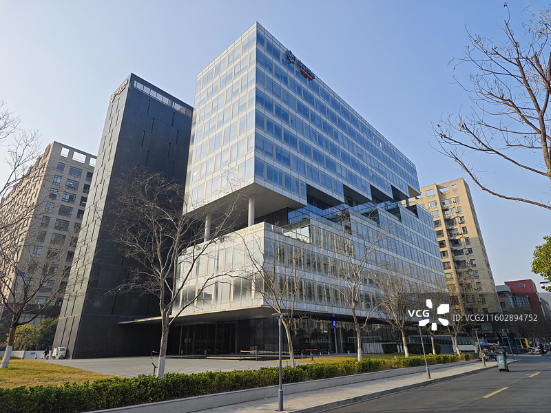 威星智能大厦现代办公建筑图片素材
