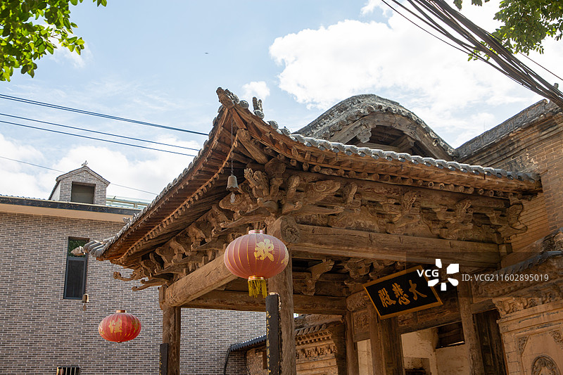 榆次区北流戏台图片素材