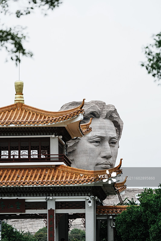 湖南长沙，橘子洲头，长沙橘子洲图片素材