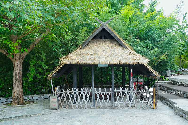 佤族景区  中华民族园（北京中华民族博物院）图片素材