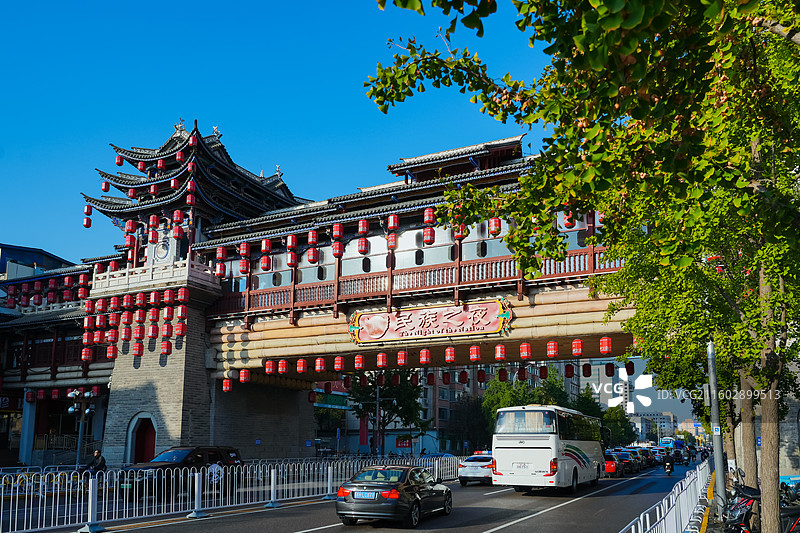 中华民族园（北京中华民族博物院）民族园大桥  民族大桥图片素材