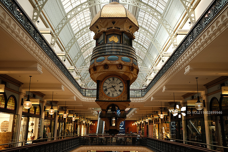 澳大利亚悉尼维多利亚女王大厦室内景观图片素材