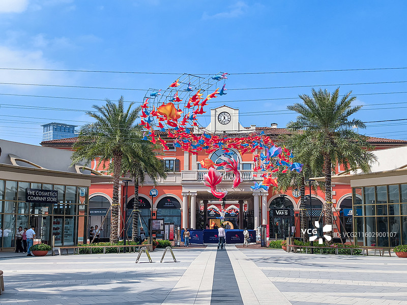 佛山市佛罗伦萨小镇奥特莱斯商圈图片素材