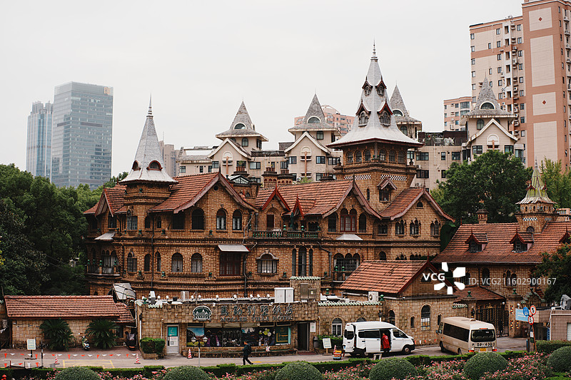 上海陕西南路马勒住宅图片素材