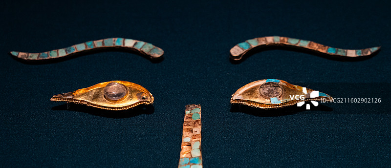 首都博物馆黄金缕展文物图片素材