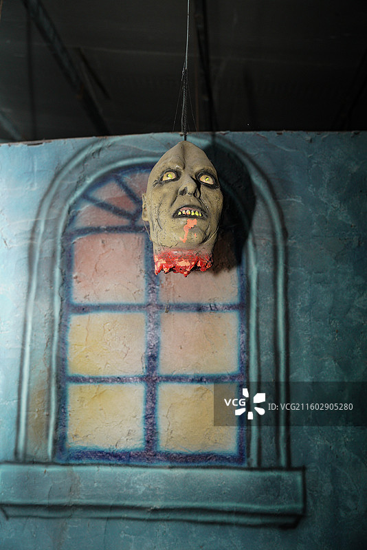 福建省南平市延平区，东溪路，米拉奇创意集市，废弃游乐园图片素材