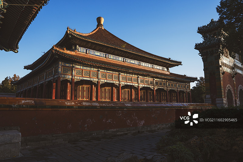 北海公园小西天极乐世界殿图片素材